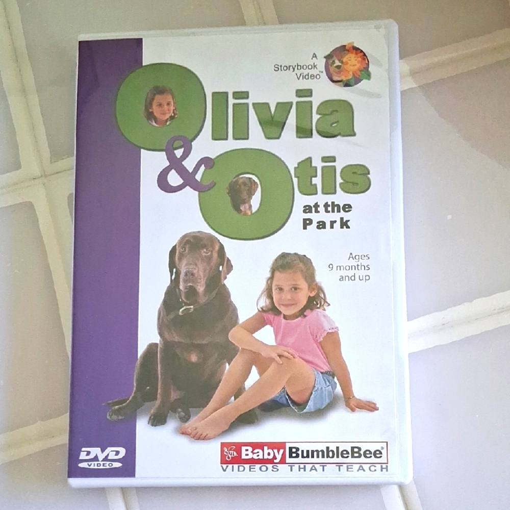 Baby BumbleBee Kids Olivia & Otis at the Park DVD A Storybook Video that teaches
